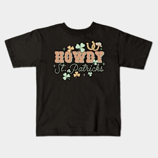 Howdy St Patricks Day Kids T-Shirt